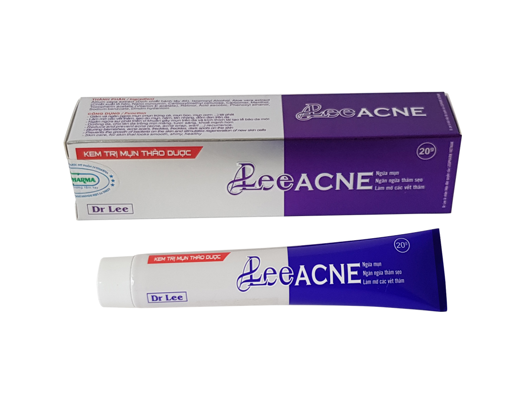 LEEACNE - Kem trị mụn thảo dược