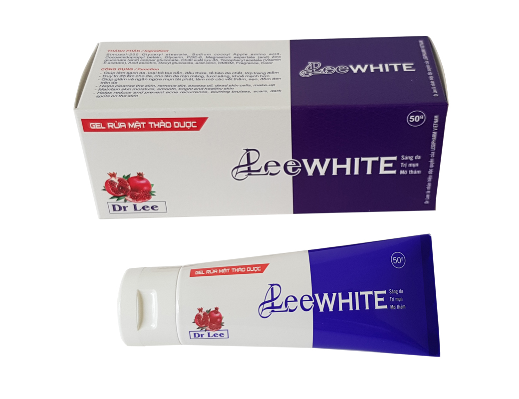 LEEWHITE - Sữa rửa mặt thảo dược